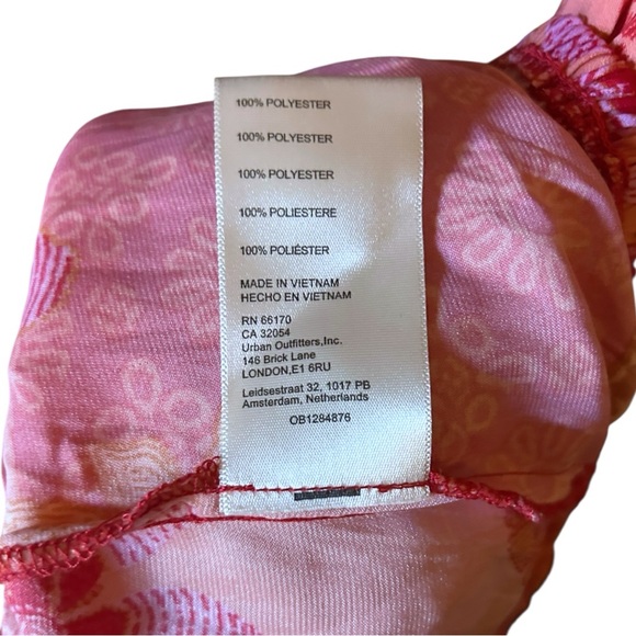 Free People Tied to You Tank Tropical Crop - Picture 8 of 8